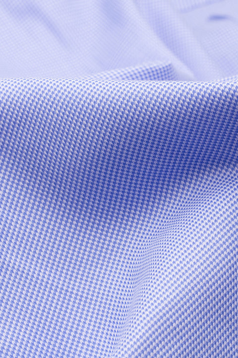 Luxury Houndstooth Blue  - Classic