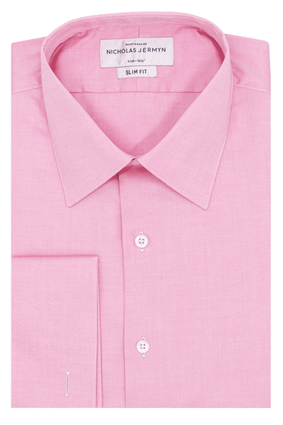 Kemp Oxford Pink - Slim Fit