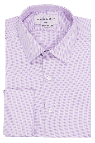 Luxury Idris Purple  - Slim Fit