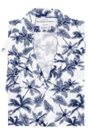 Palm Print - Short Sleeved - Super Slim