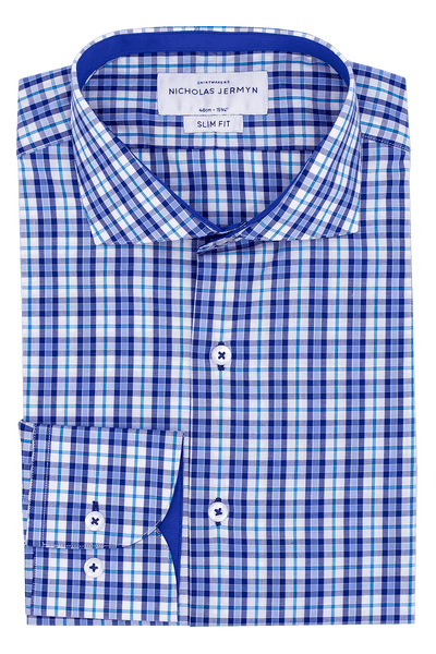 Murdoch Check - Slim Fit - Single Cuff