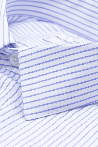 Wallace Stripe Blue - Slim Fit